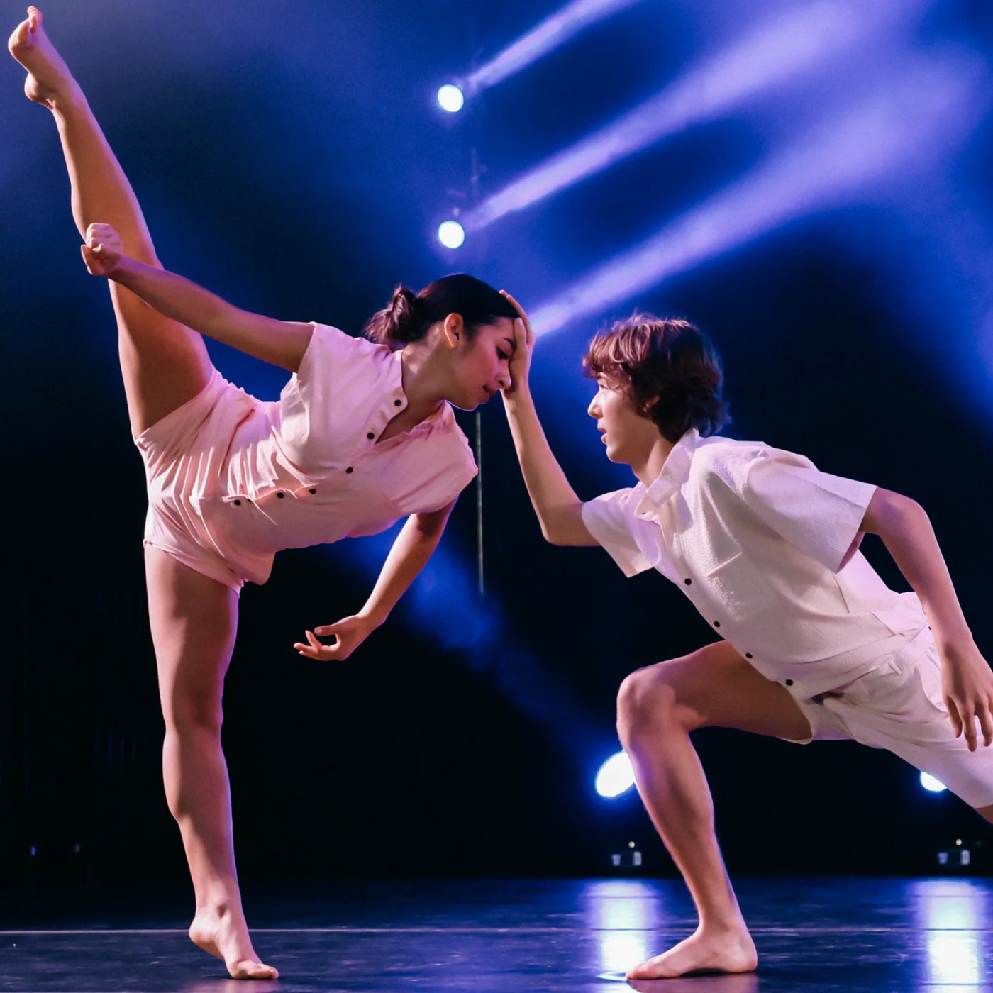 Dancers performing on stage - photos and videos available immediately after